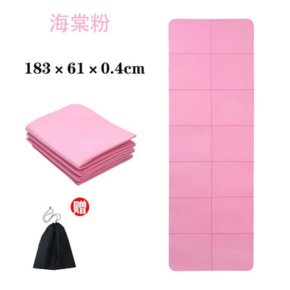 TPE Folding Yoga Mat for Napping and Relaxation