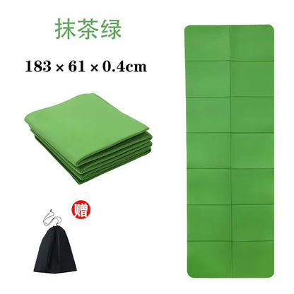 TPE Folding Yoga Mat for Napping and Relaxation