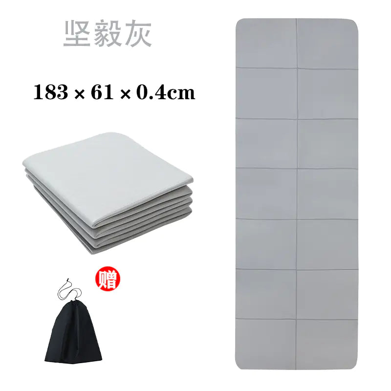 TPE Folding Yoga Mat for Napping and Relaxation